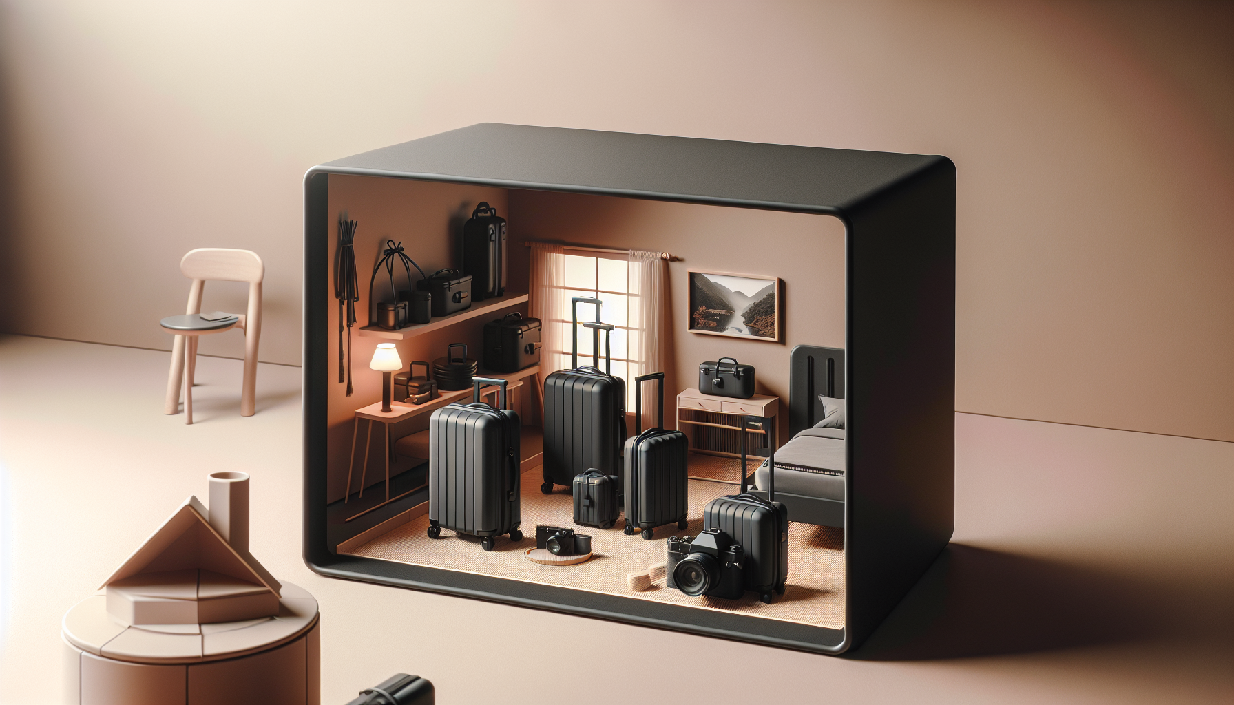 Affordable Luxury for Travelers: Discover Muji’s Matte-Black Luggage Collection