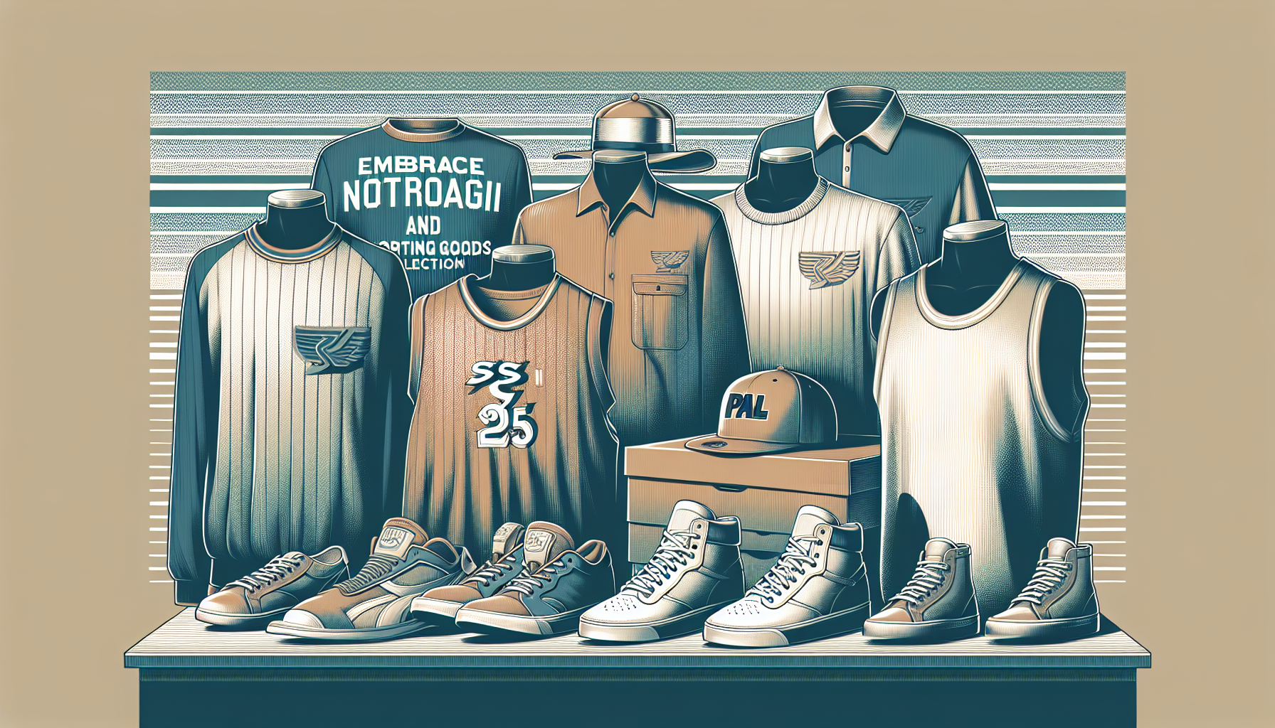 Embrace Nostalgia and Modern Elegance with PAL Sporting Goods SS25 Collection